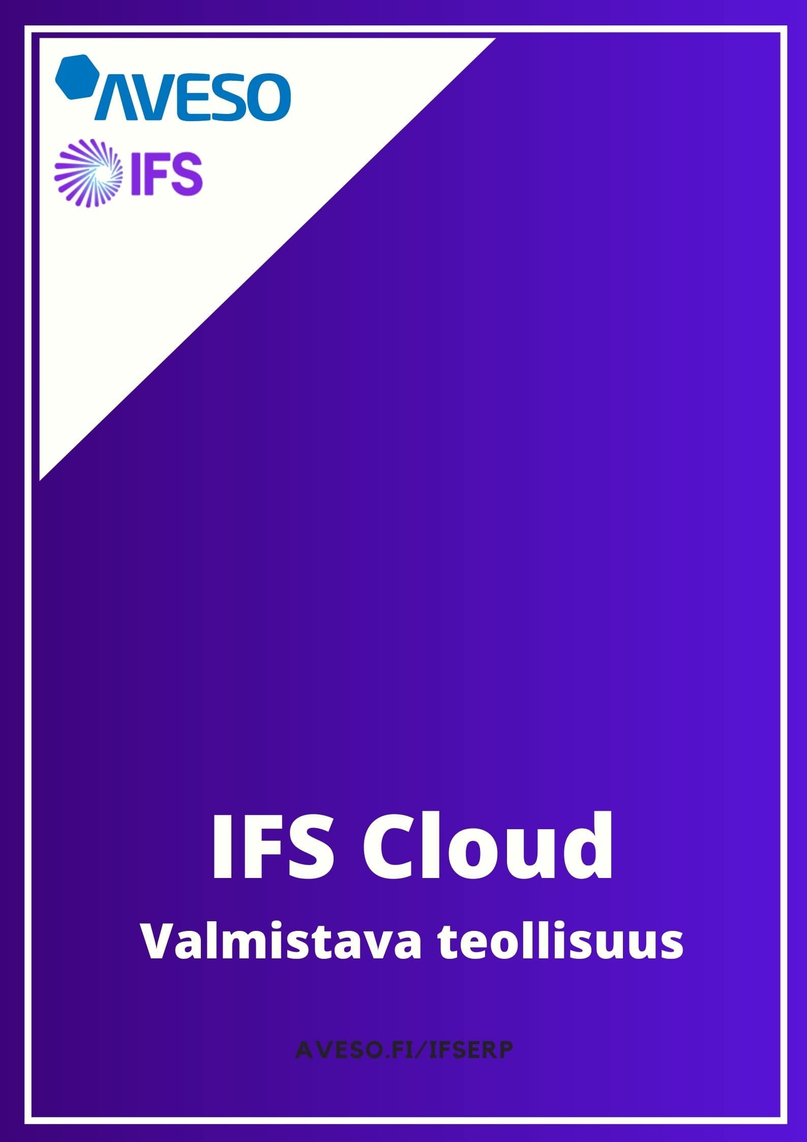 IFS Cloud for Manufacturing